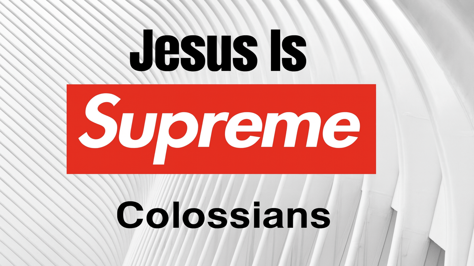 Colossians - Family Matters!