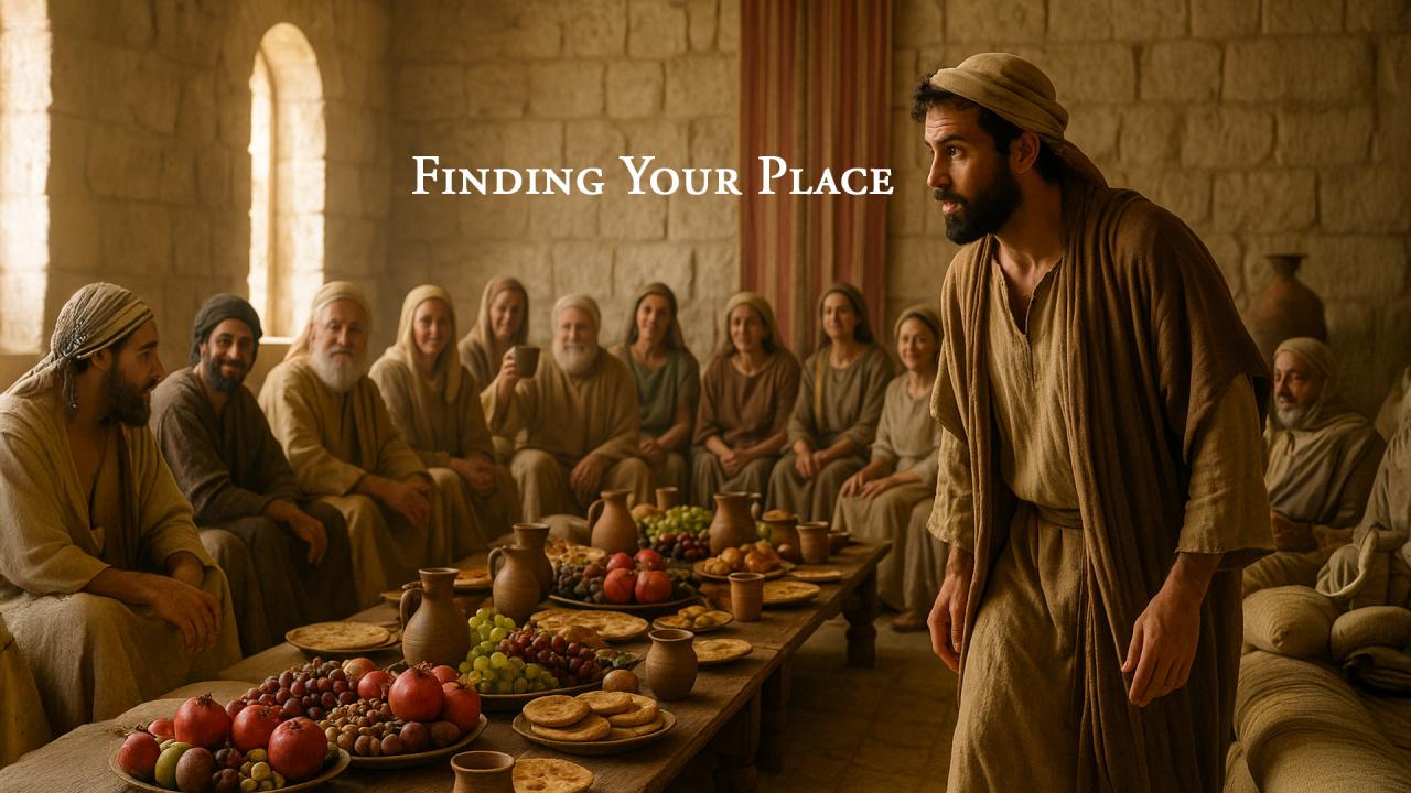 FUMC Morrilton, August 31, 2025- Finding Your Place
